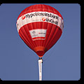 Heissluftballon Uni Credeit Kampagne 2012