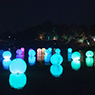 Olympiapark M&uuml;nchen, 40 LED-Balnlos Funk-DMX